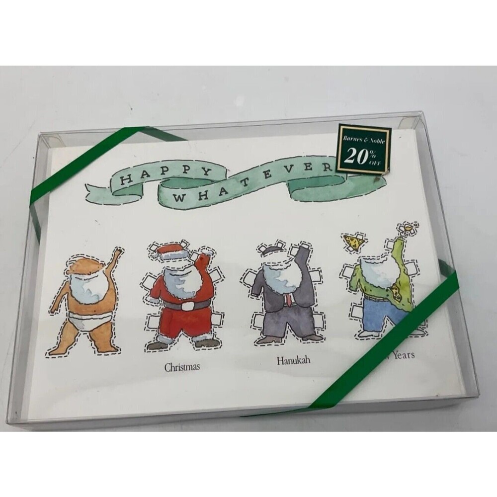 Holiday Cards & Envelopes Happy Whatever New Year Christmas Hanukah 15 Count